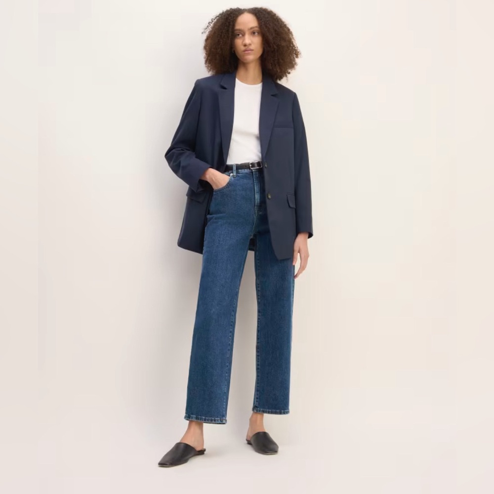 Everlane Way High Jean - Vintage Indigo like new